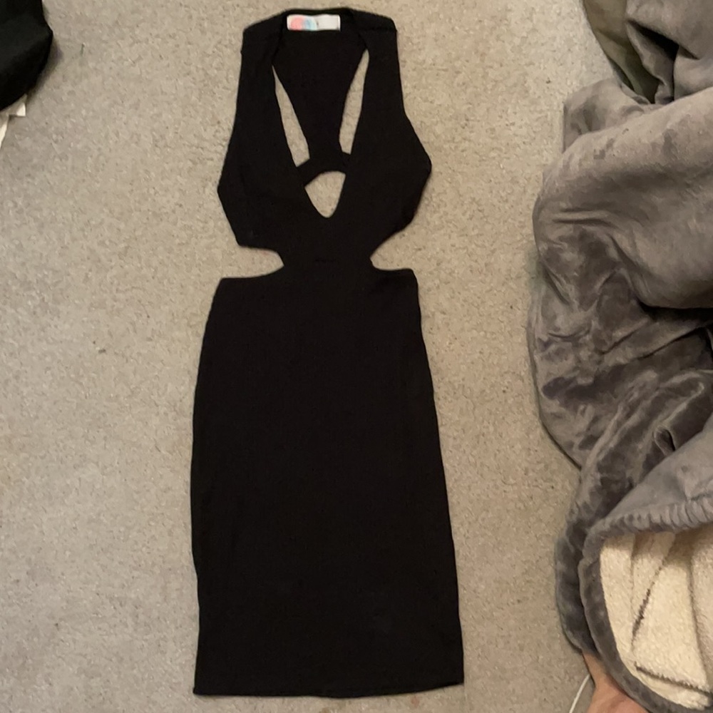 Free People Lost and found cut out midi dress - Picture 2 of 5